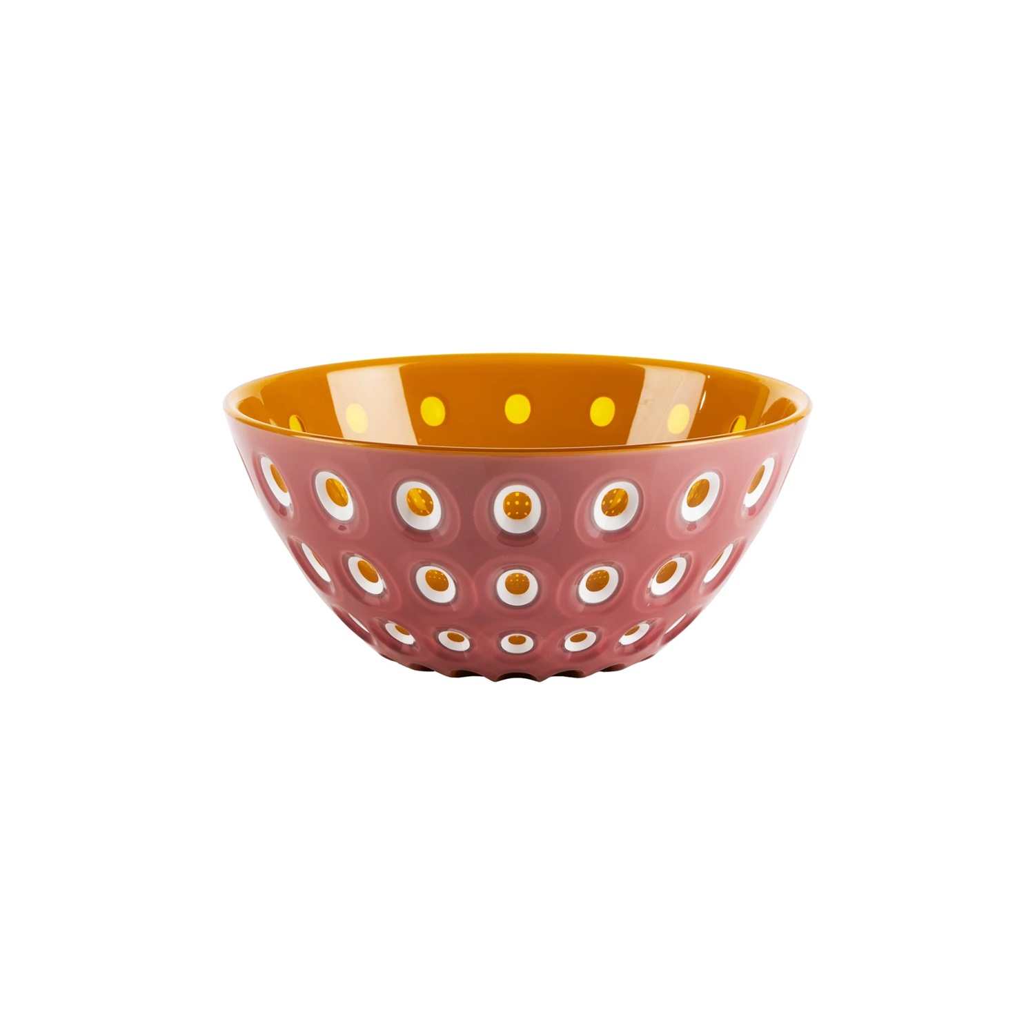 Saladier 20 cm le murrine mauve-caramel - guzzini