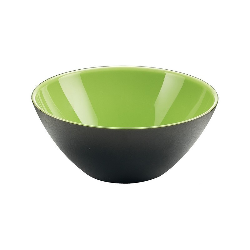 Lot de 2 bols 12 cm my fusion gris et vert - guzzini