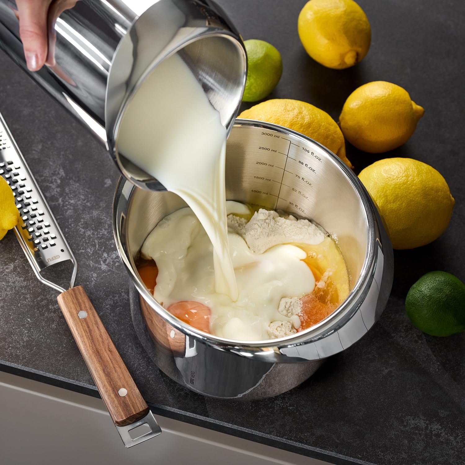 Bol mélangeur en inox mero 3000 ml - gefu