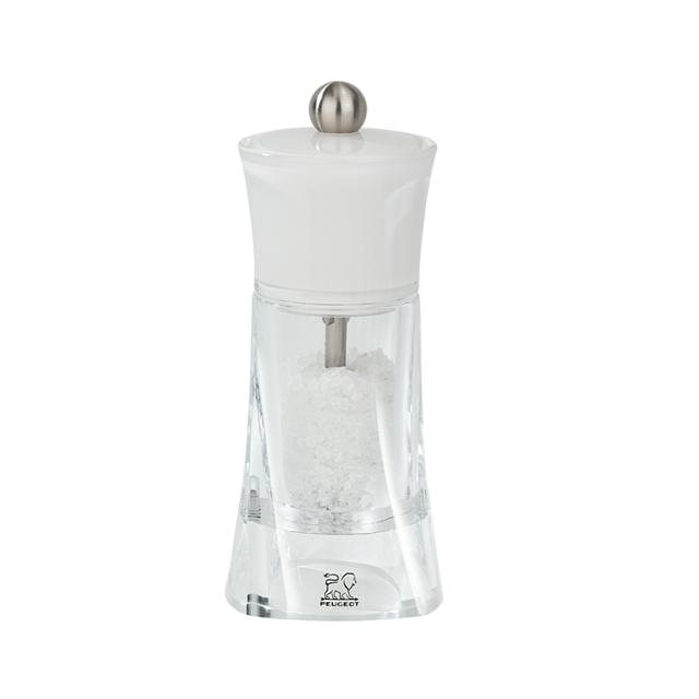 Moulin a sel molene blanc 14 cm - peugeot saveurs
