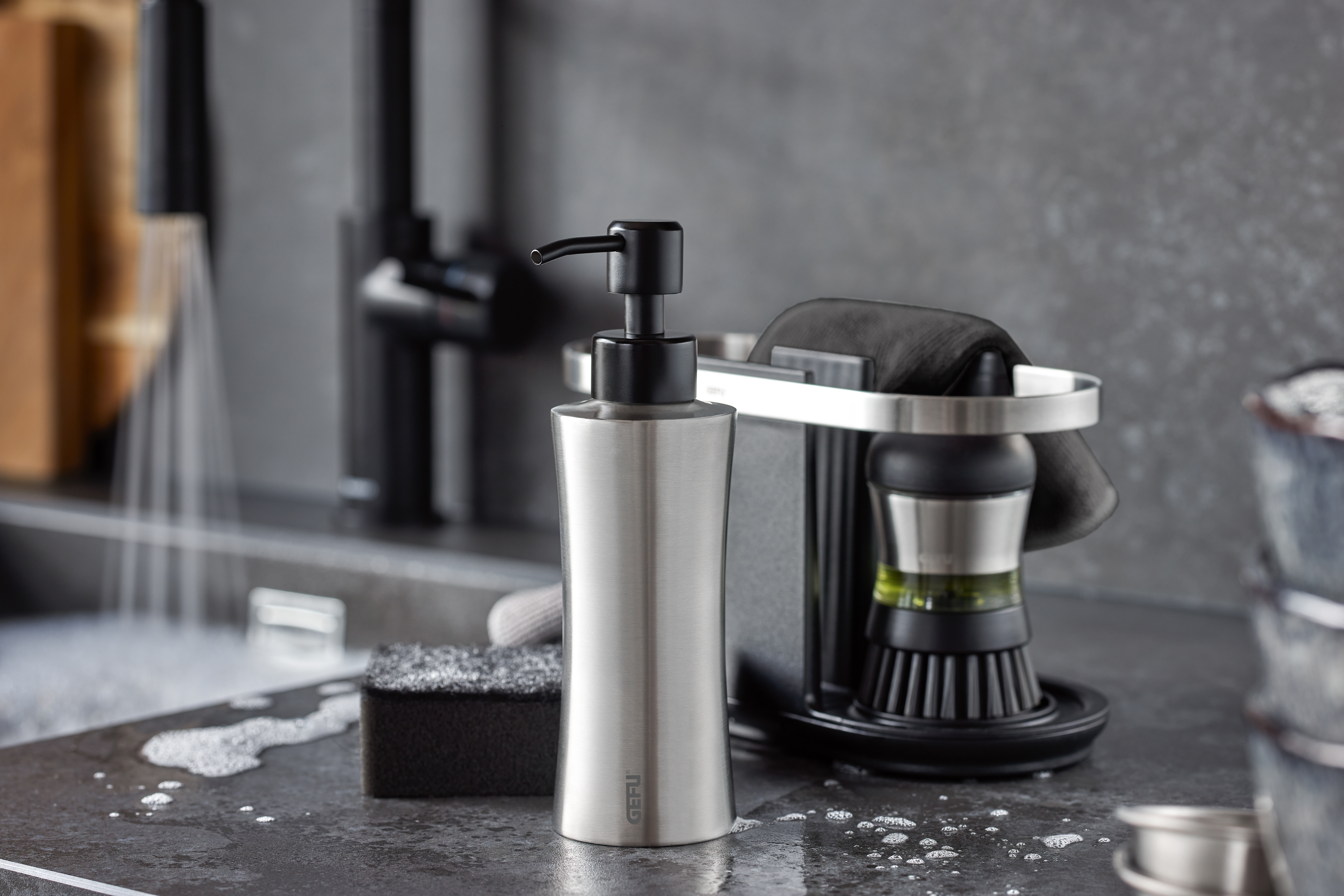 Doseur swift distributeur à savon ou liquide vaisselle - gefu