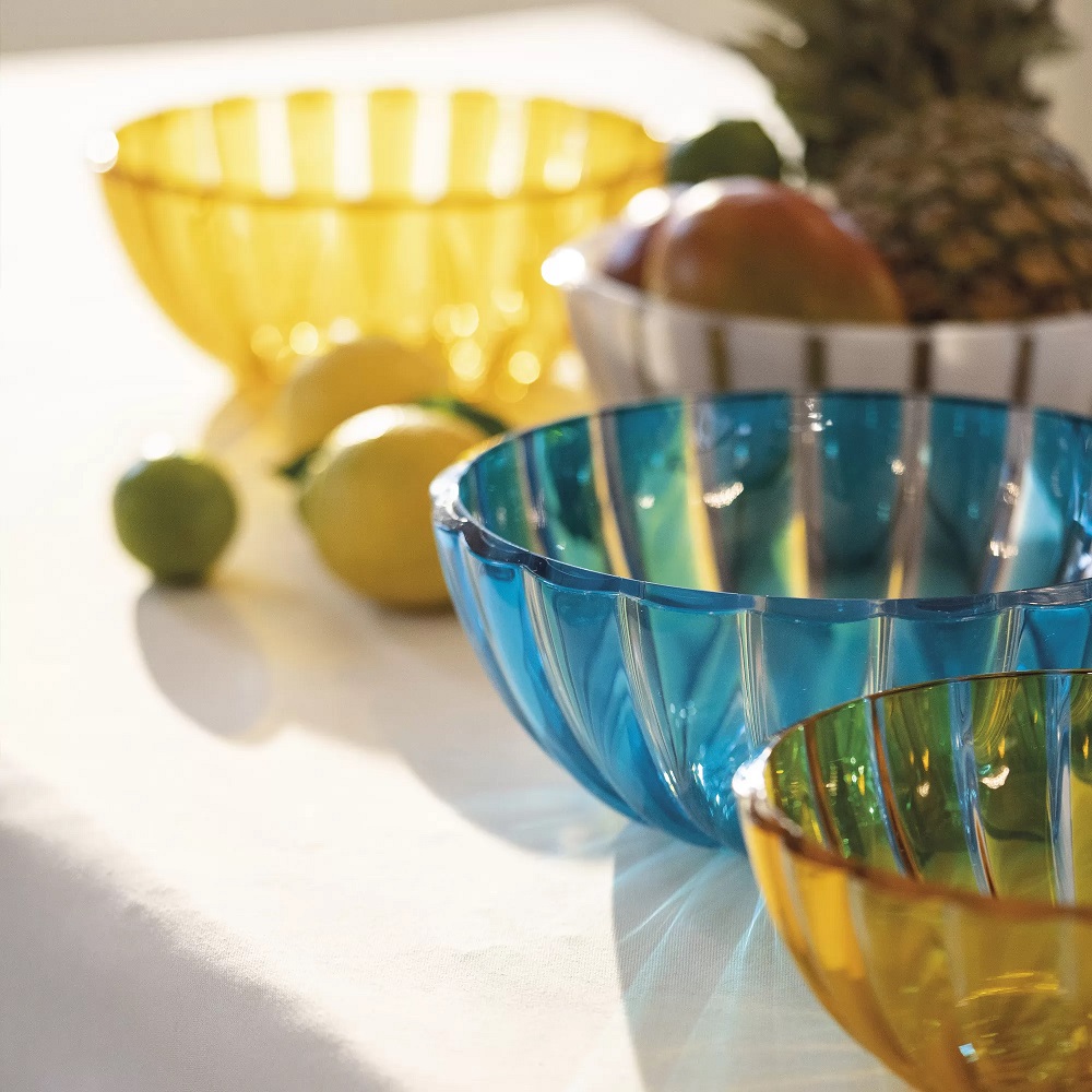 Saladier 20 cm dolcevita bleu turquoise 1,5l - guzzini