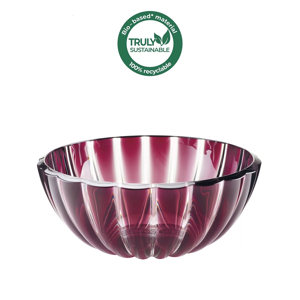 Saladier 20 cm dolcevita rose amthyste 1,5l - guzzini