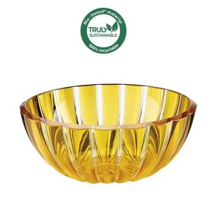 Saladier 25 cm dolcevita jaune ambre 3l - guzzini