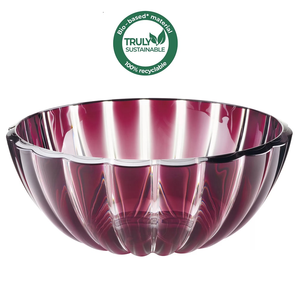 Saladier 30 cm dolcevita rose amethyste 4,9l - guzzini