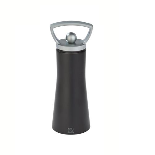 Moulin a sel bois noir/metal ales 16 cm - peugeot saveurs