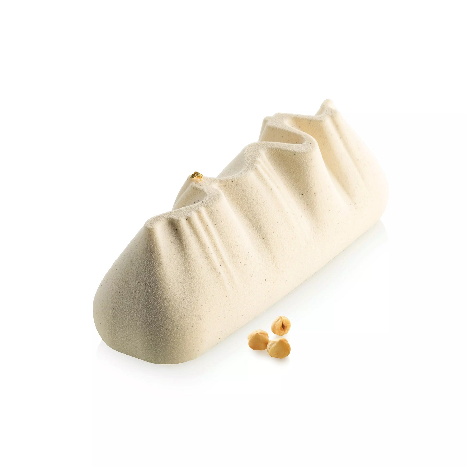 Moule à bûche en silicone slope 25 cm - silikomart