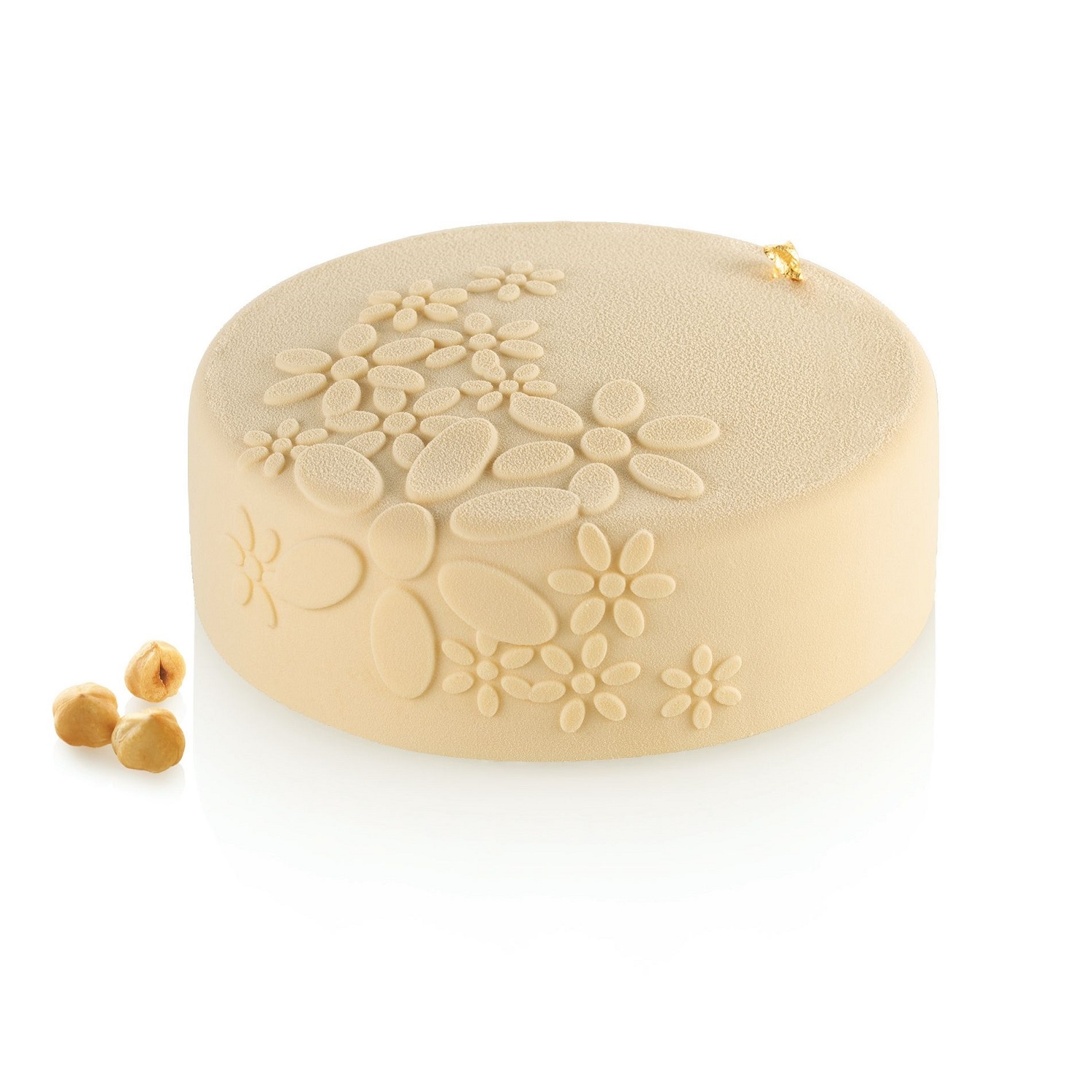 Antea - moule à entremets en silicone décor ø16 cm - silikomart