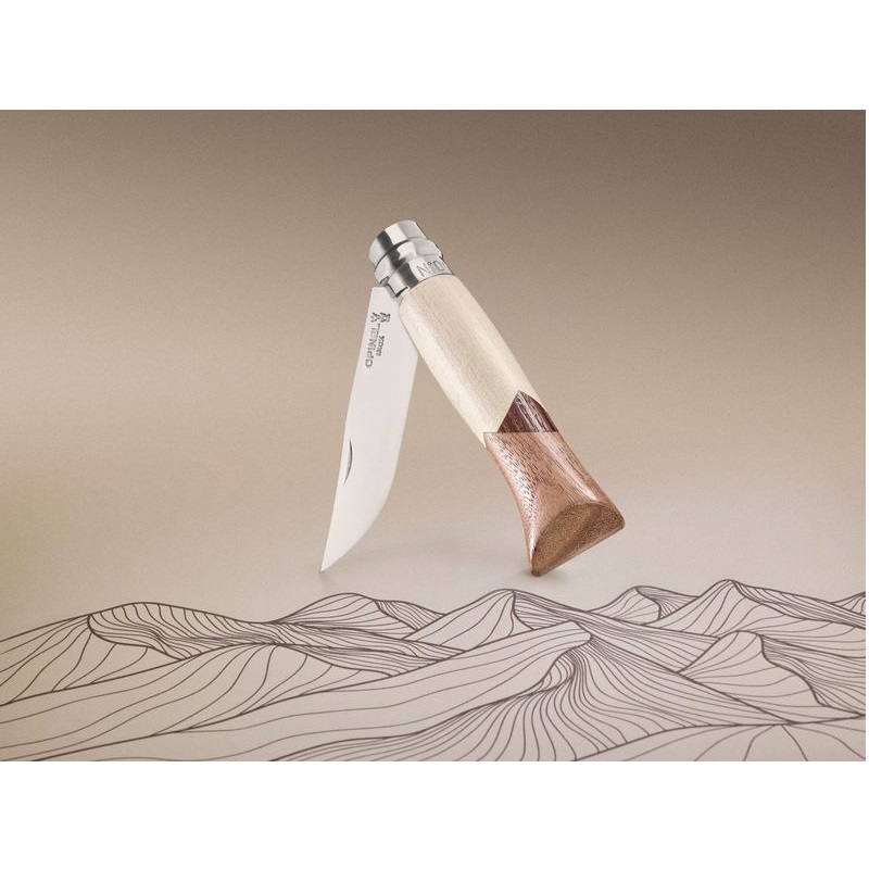 Cîmes - couteau de poche pliable n°9 - opinel 