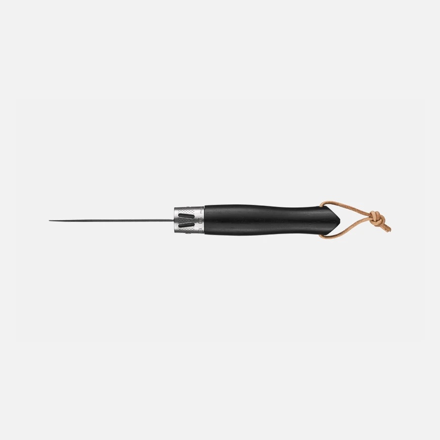 Couteau de poche pliable à bout rond opiflex neo6 ébène- opinel 