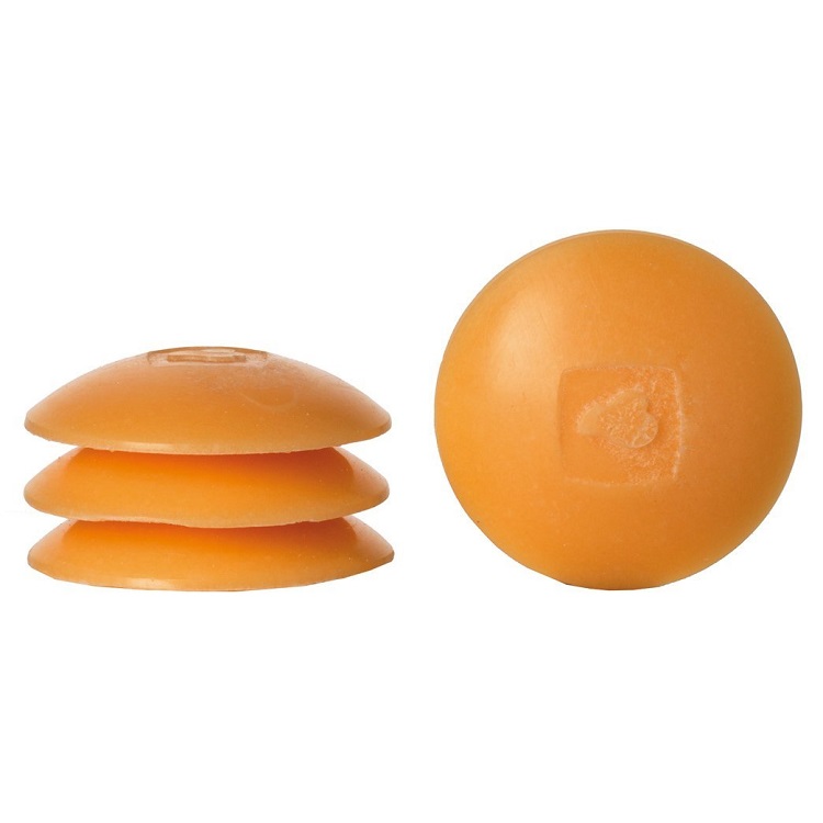 Boite de 4 tartelettes en cire parfumees orange - leonardo 