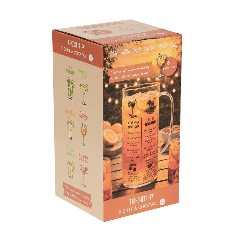 Pichet à cocktail 2l - table et passion