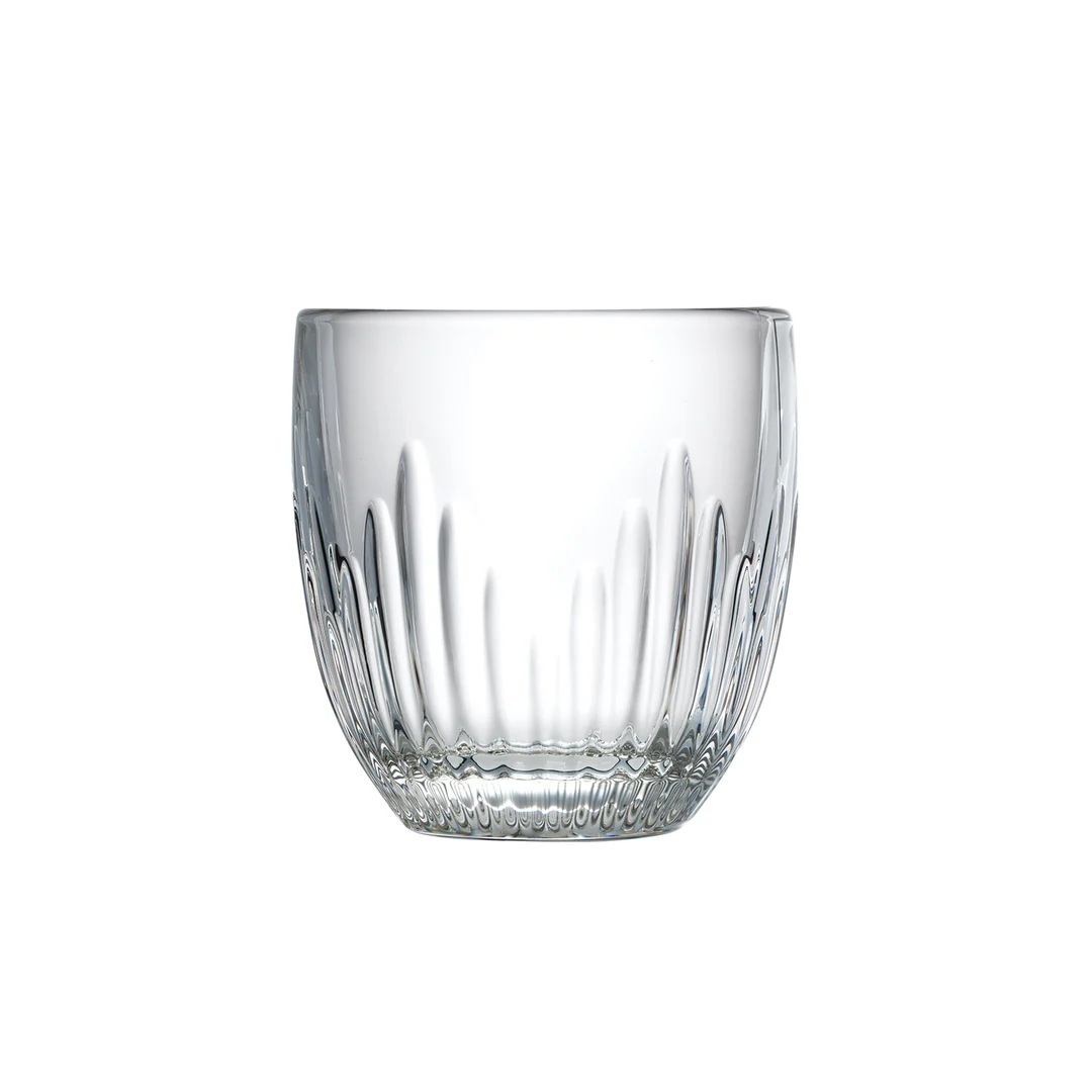 Lot de 6 gobelets en verre 23 cl troquet jeux d'orgues - la rochere