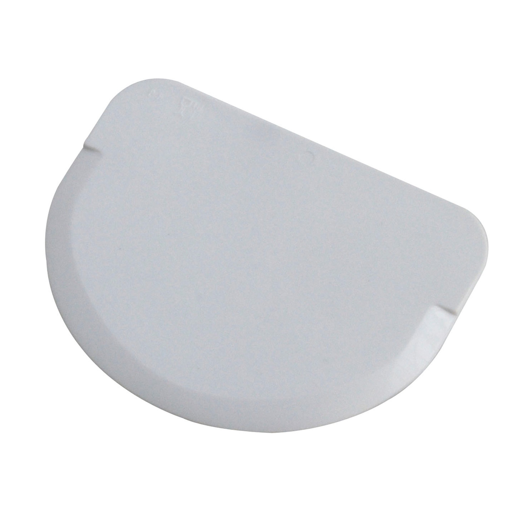 Raclette blanche plate corne a patisserie - ustensiles a patisserie - gobel