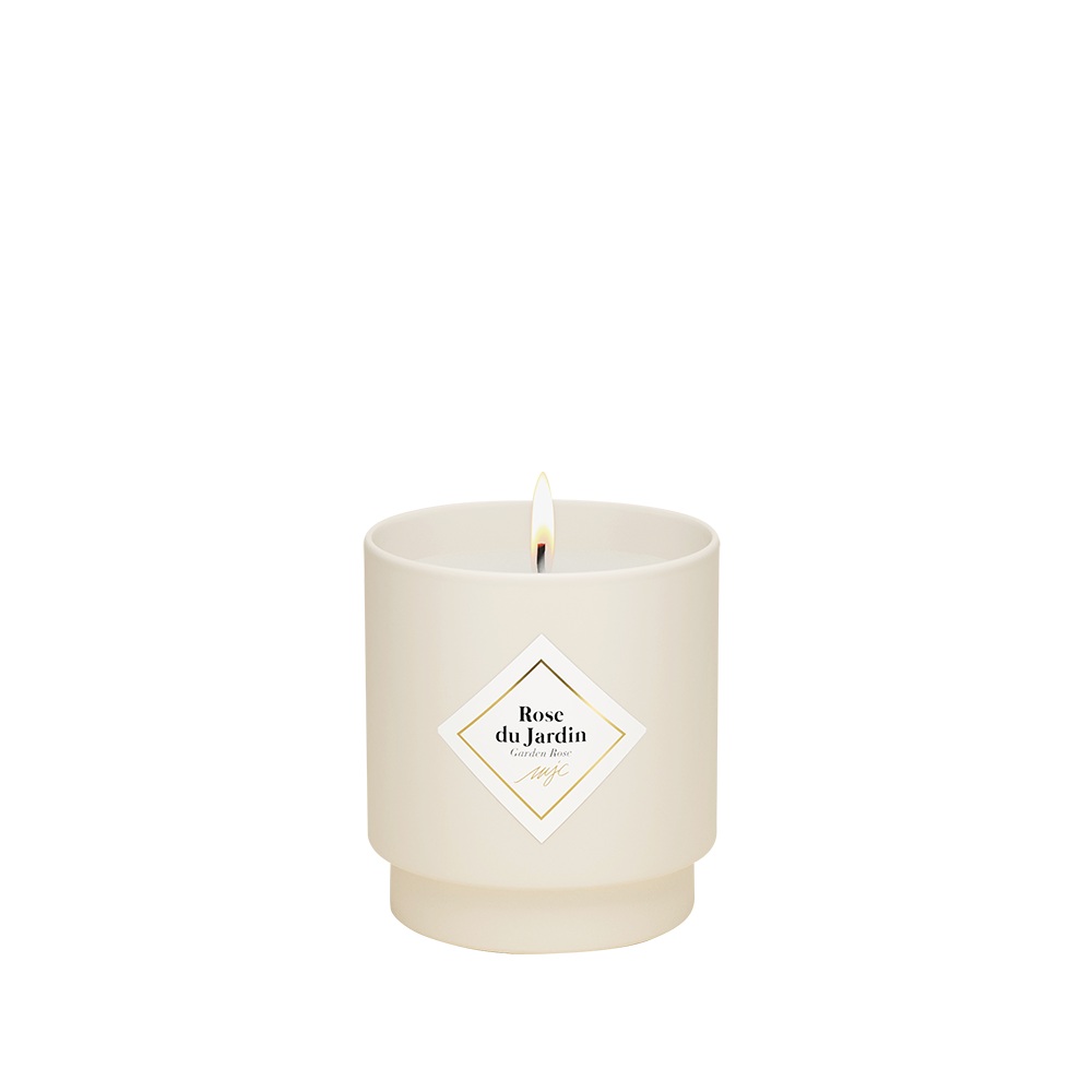 Bougie parfumée rose du jardin classique 180g 36h - my jolie candle