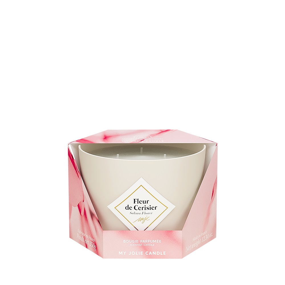 Bougie parfumée fleur de cerisier classique 350g - my jolie candle