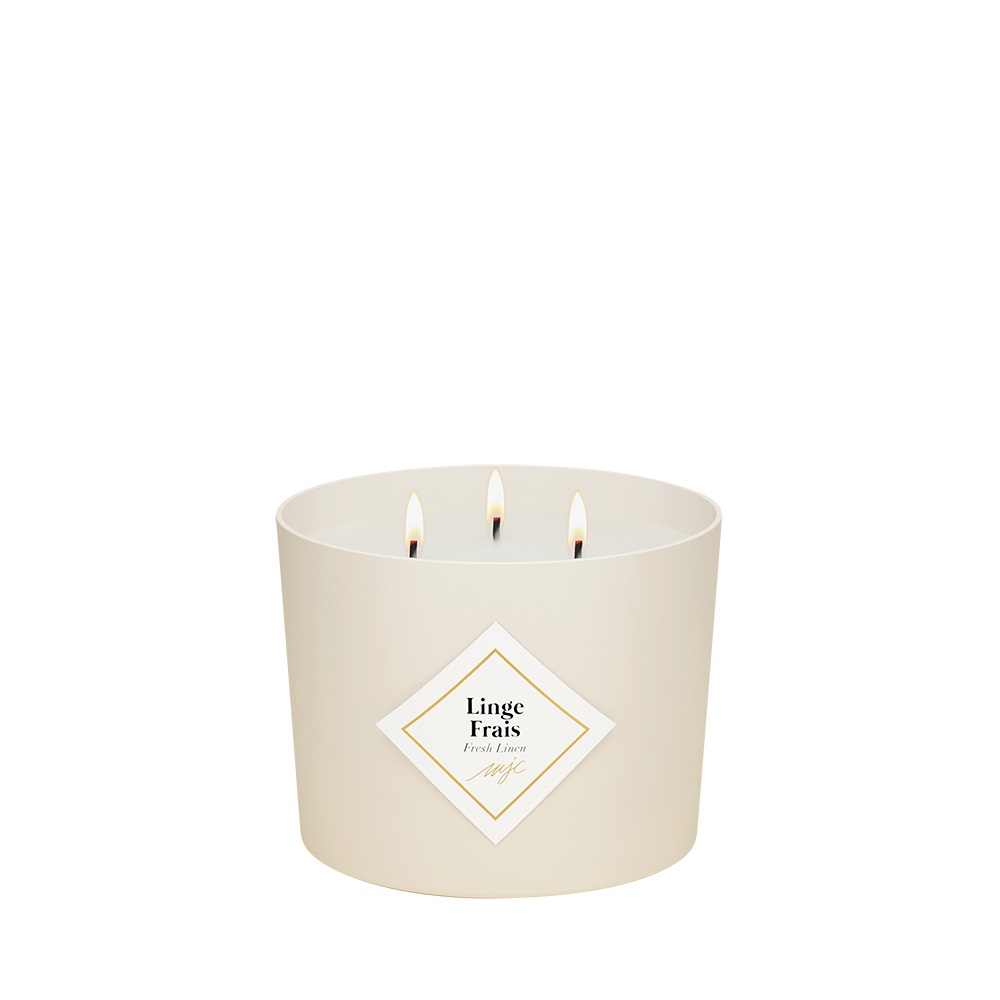 Bougie parfumée linge frais classique 350g - my jolie candle