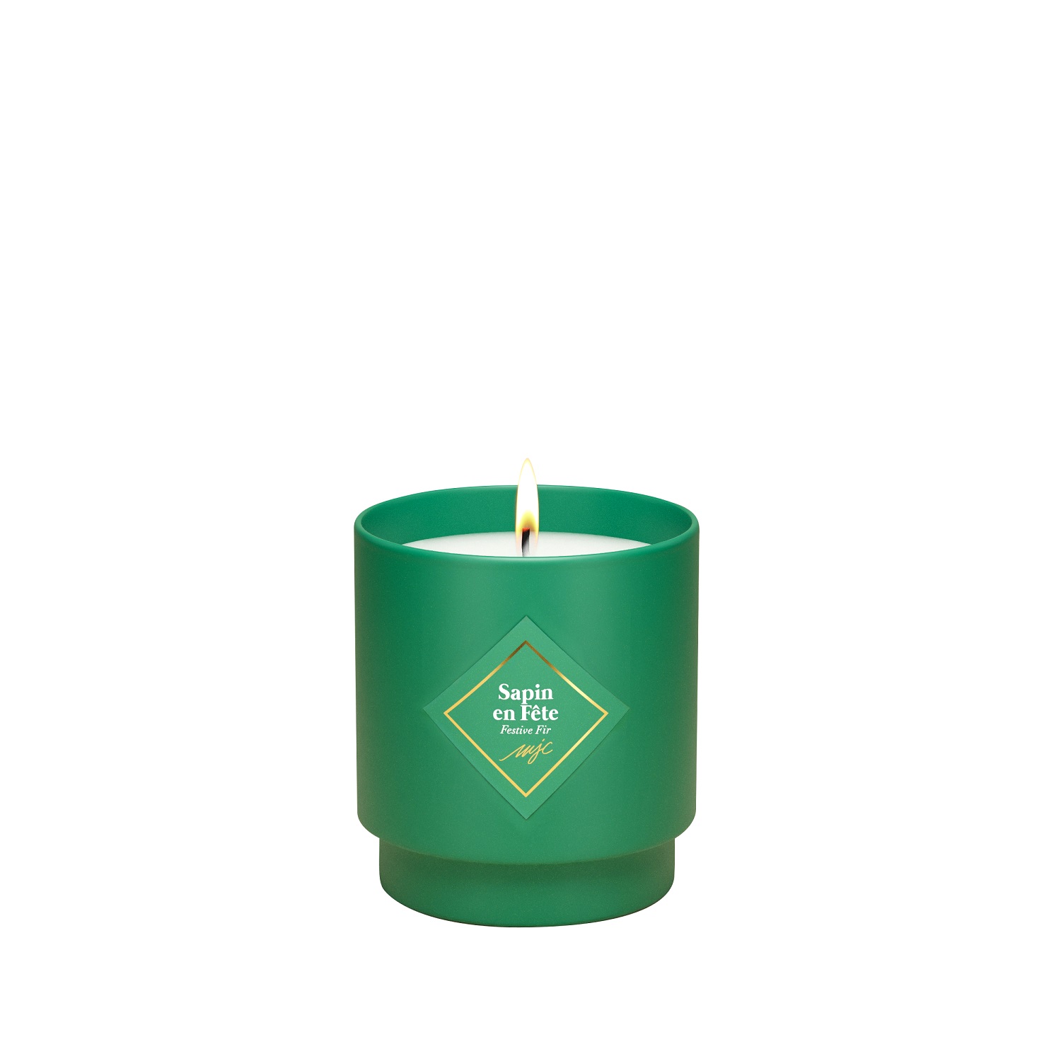 Bougie parfumée sapin en fête 180g 36h - my jolie candle