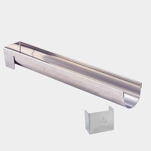 Gouttiere demontable ronde fine a buche 30x4 cm - de buyer