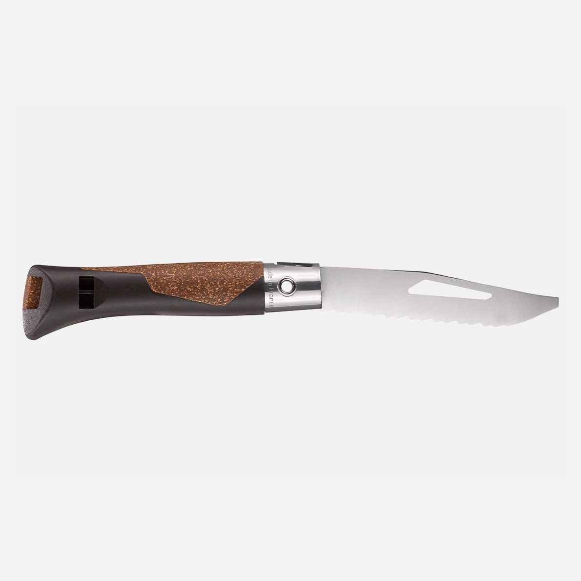 Couteau de poche pliable, néo7 alpine brun noir - opinel 
