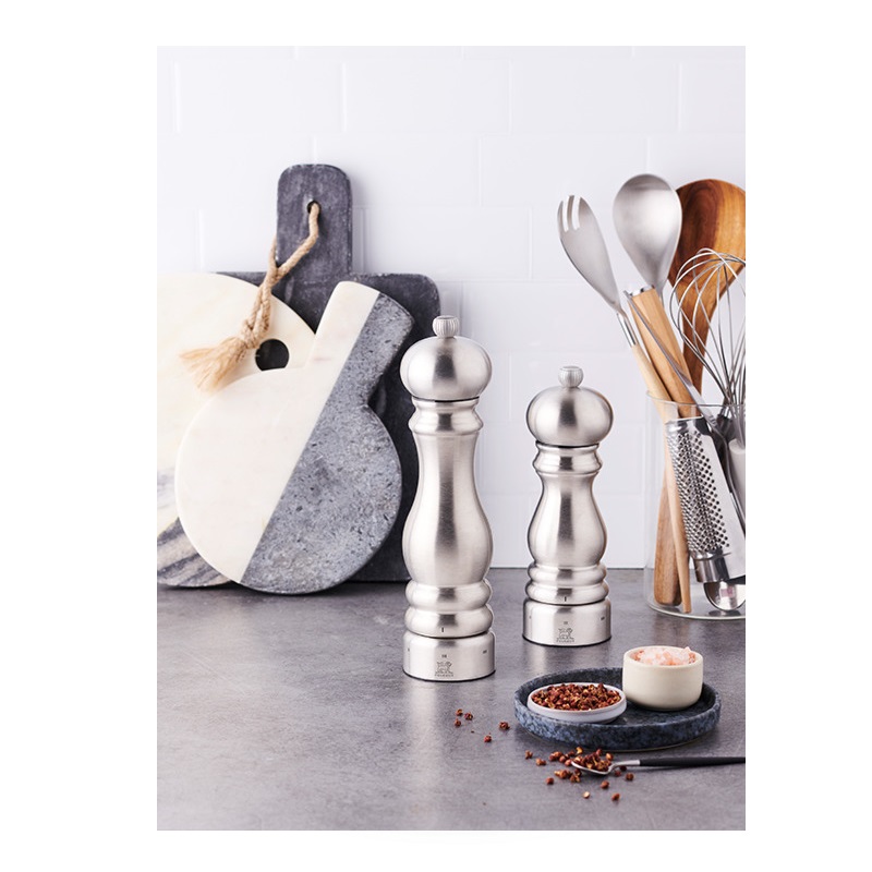 Moulin a sel en inox paris chef 22 cm u'select - peugeot saveurs