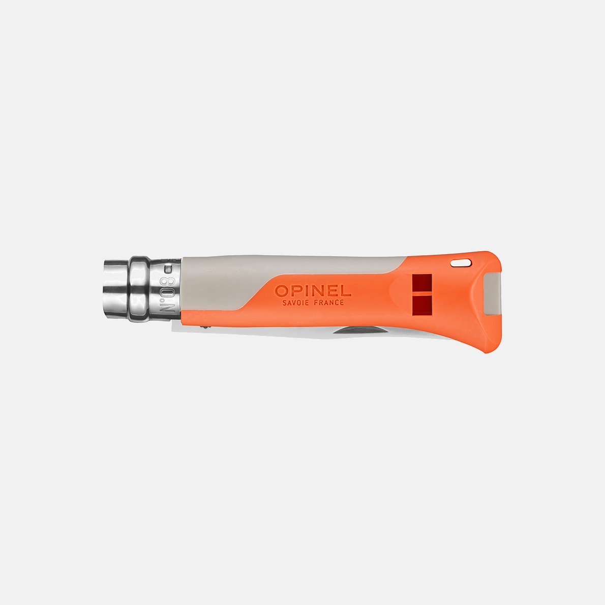 Couteau de poche pliable, n°08 horizon sable orange - opinel 