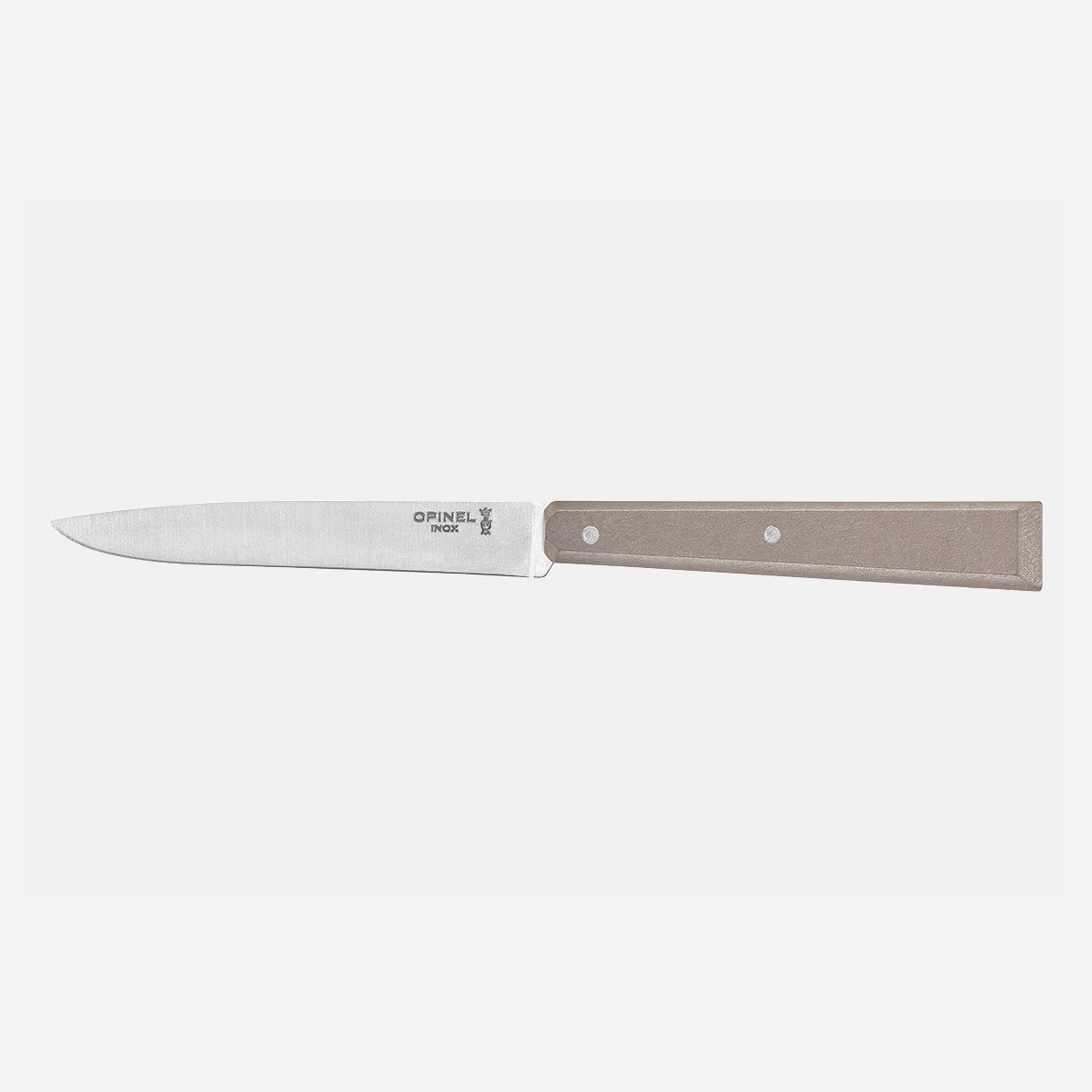 Coffret de 4 couteaux de table n°125 bon appétit gris - opinel 