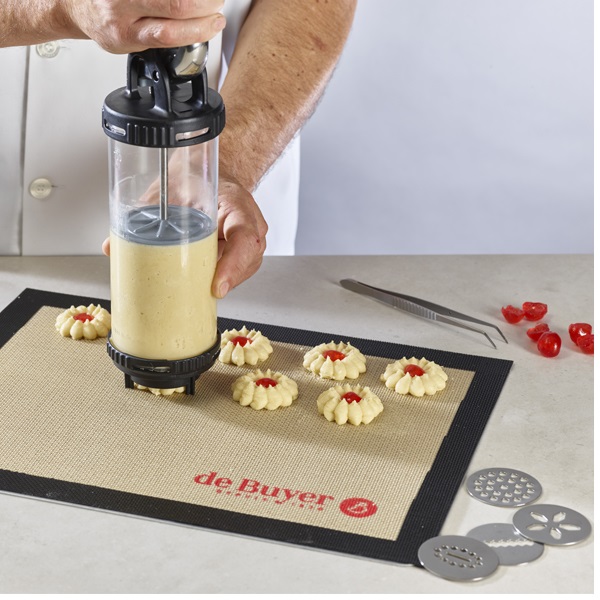 Kit pour sable en complement du tube ustensile a patisserie - de buyer