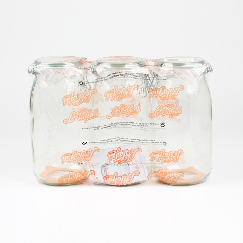 Lot de 3 bocaux le parfait 3 litres avec caoutchouc - table et passion