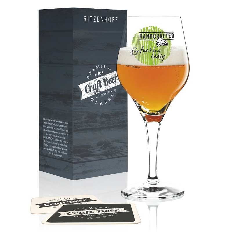 Verre a biere de collection brasserie artisanal iris interthal 2018 - ritzenhoff