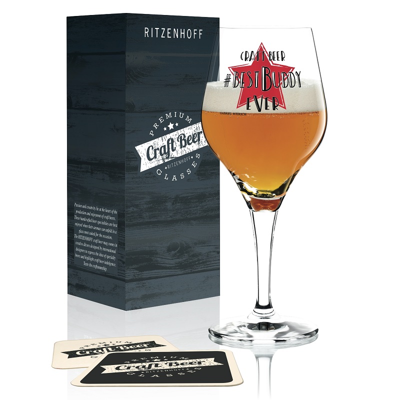 Verre a biere de collection brasserie artisanal gabriel weirich 2019 - ritzenhoff