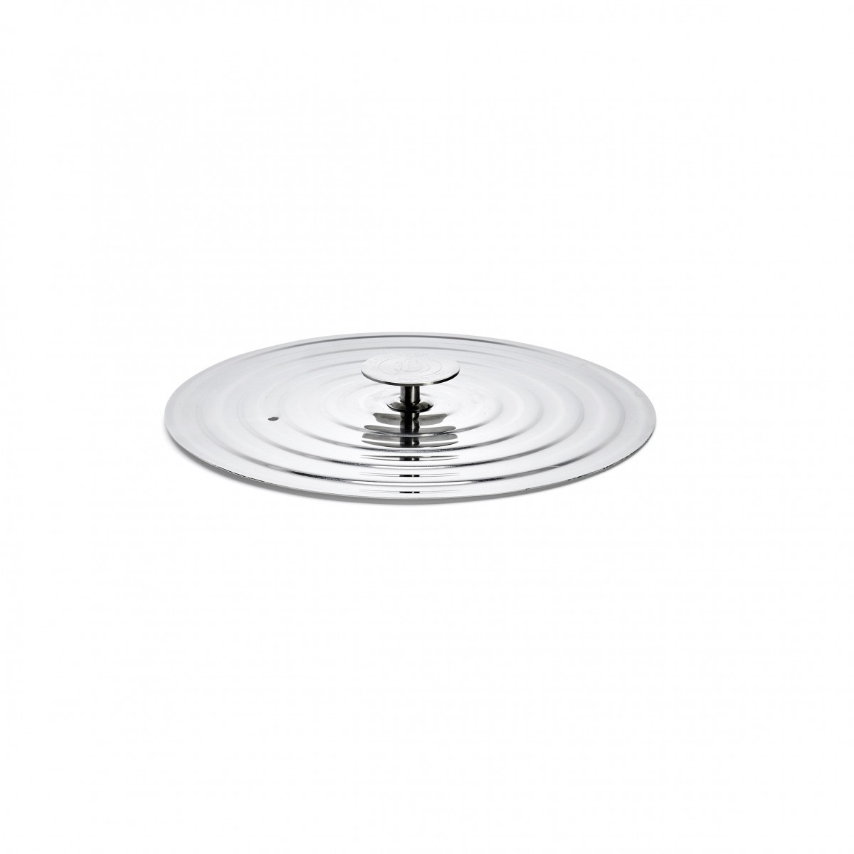 Couvercle universel en inox pour poêle ø20-24 cm - de buyer