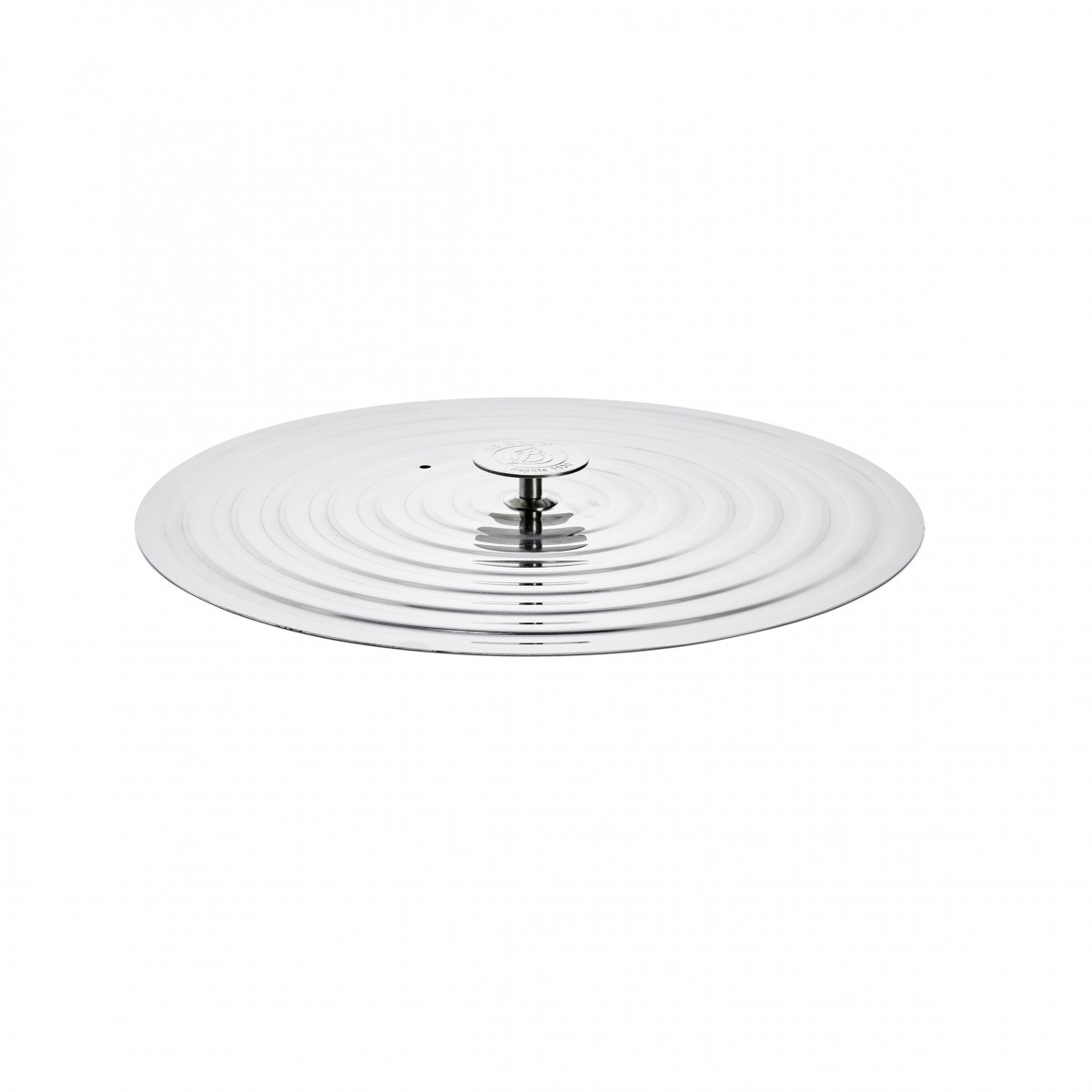 Couvercle universel en inox pour poêle ø30-32 cm - de buyer