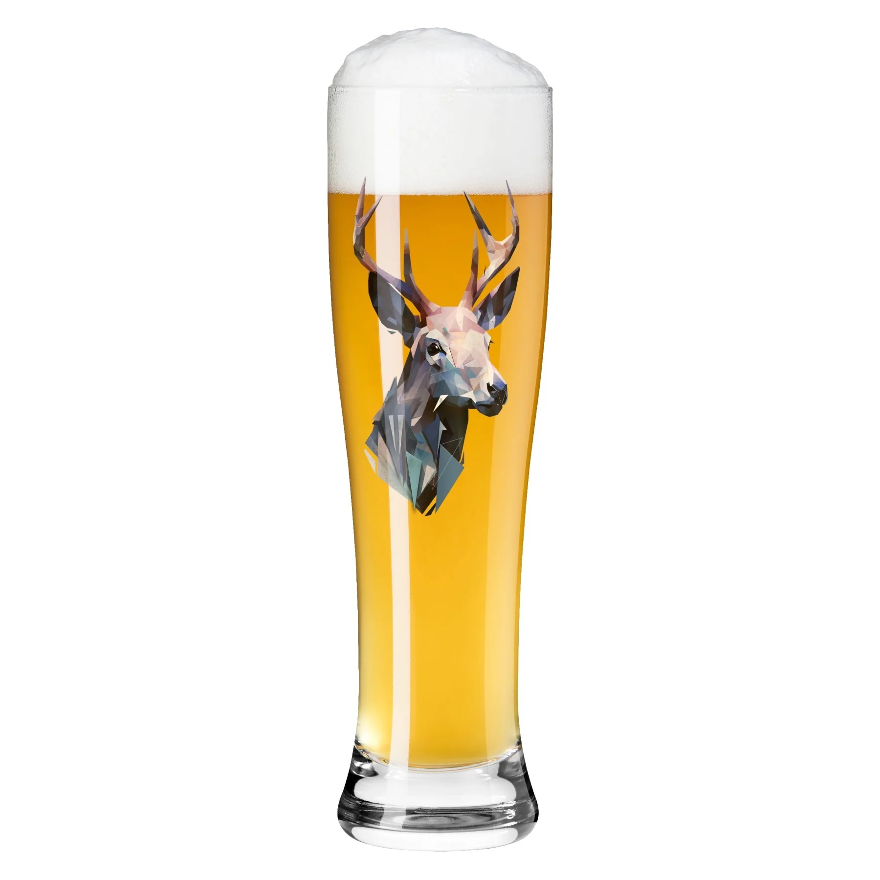 Verres à bière blanche , cerf, collection tomasz dabek 2024 - ritzenhoff