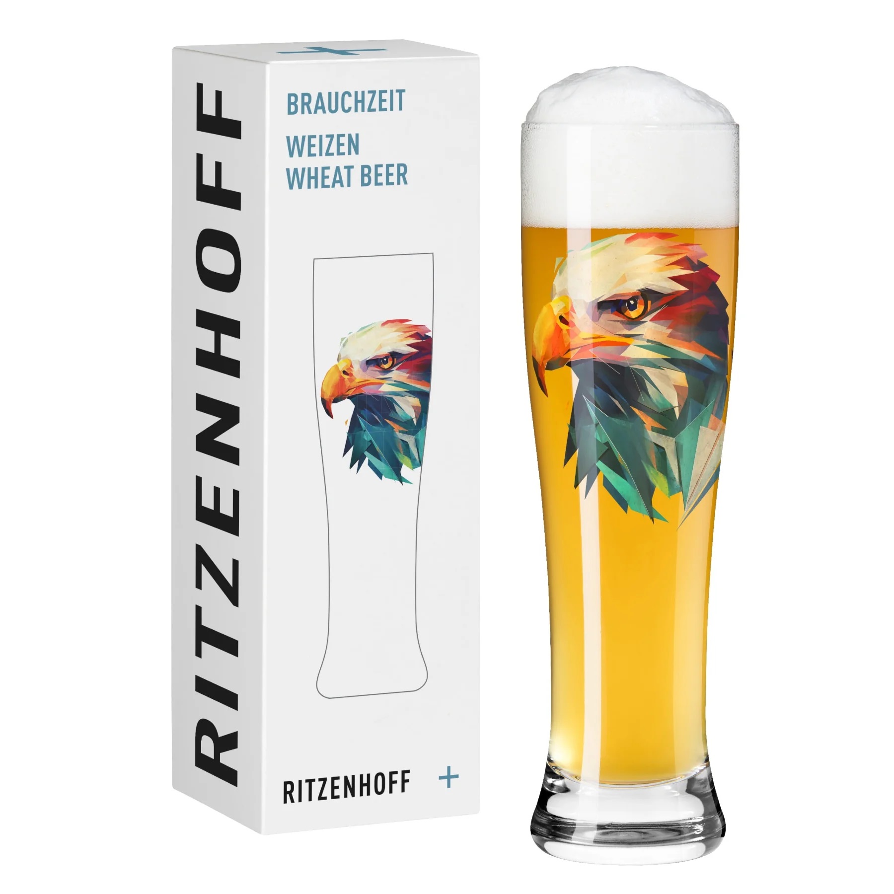 Verres à bière blanche , aigle, collection tomasz dabek 2025 - ritzenhoff
