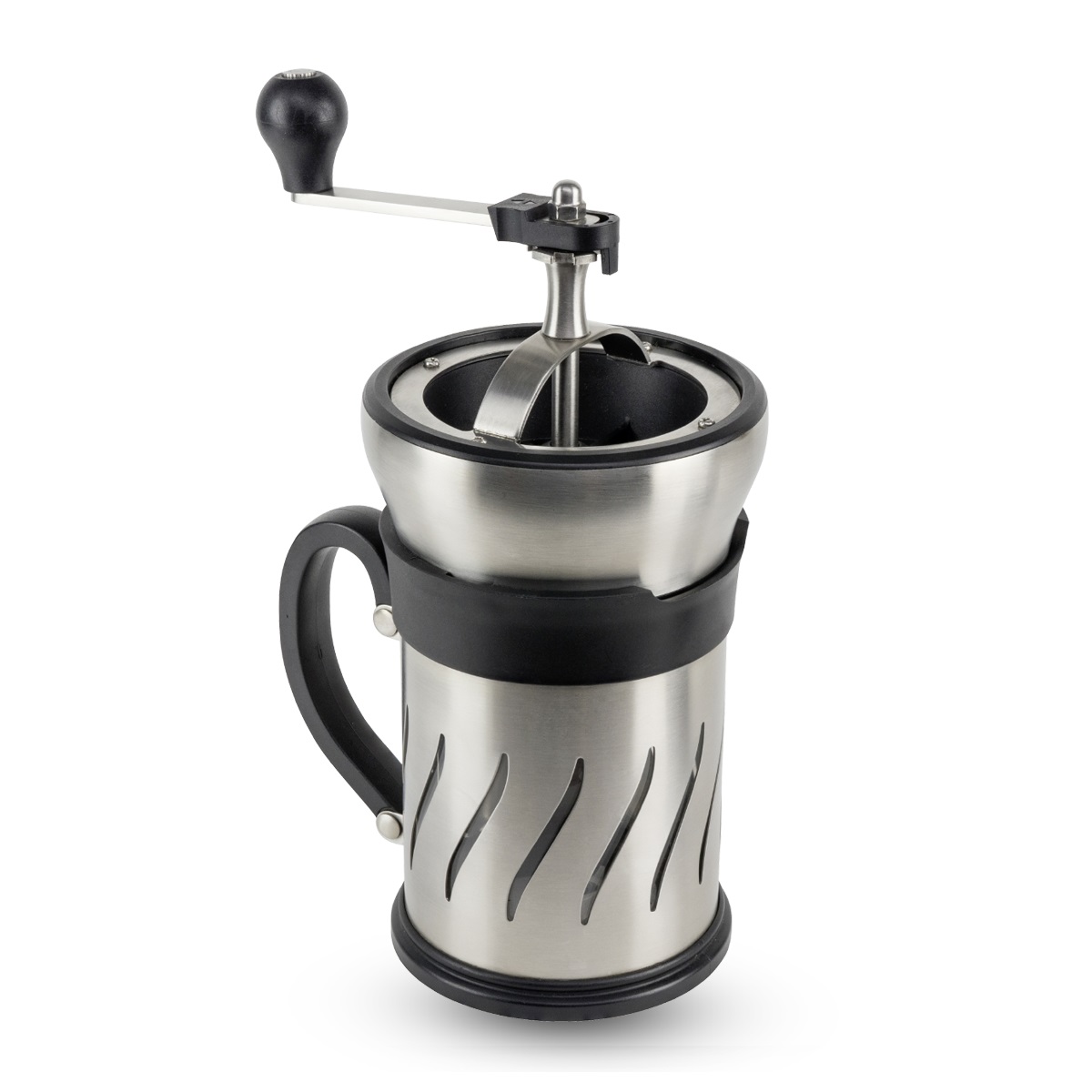 Moulin à café et cafetière à piston 2 en 1,15 cm- peugeot saveurs