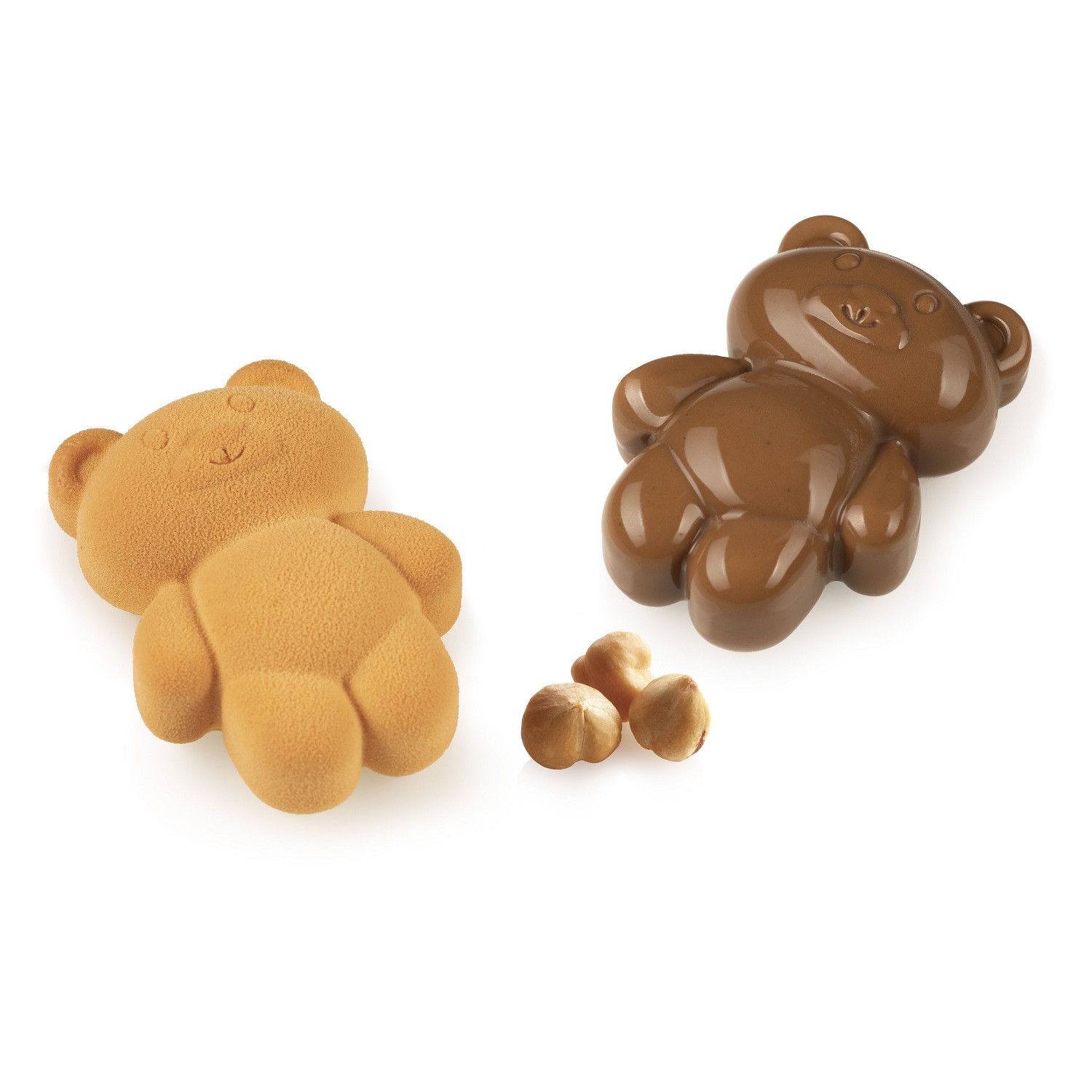 Moule en silicone pour 8 teddy bear - silikomart