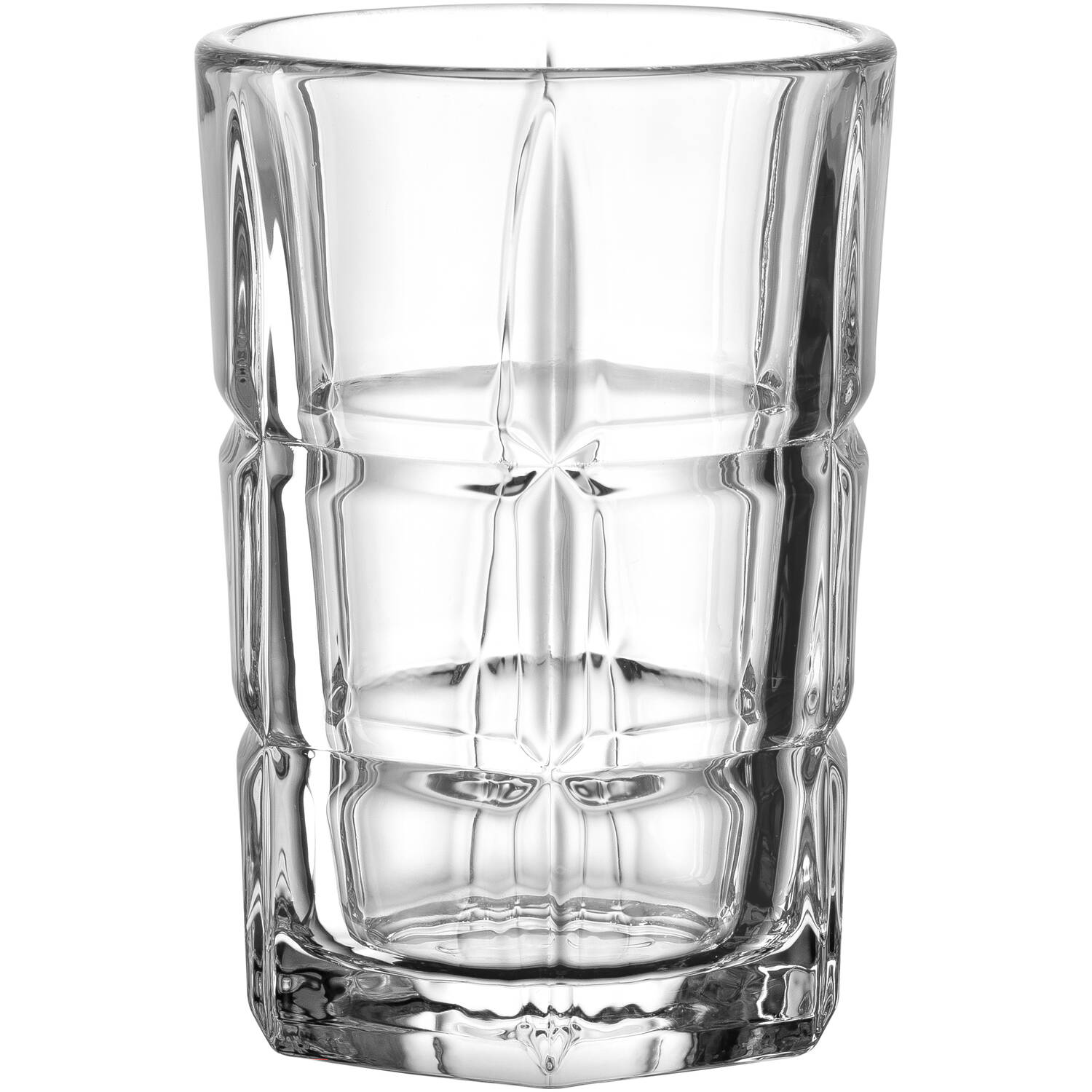 Lot de 4 verres à eau de vie 80ml, spiritii nova - leonardo