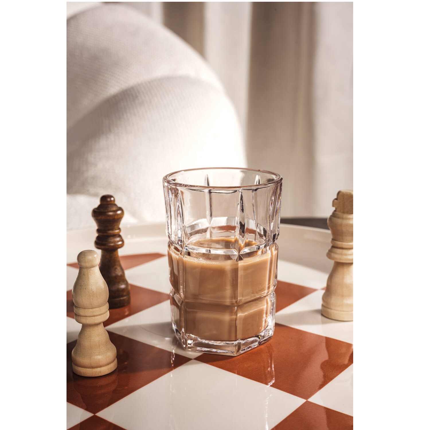 Lot de 4 verres à eau de vie 80ml, spiritii nova - leonardo