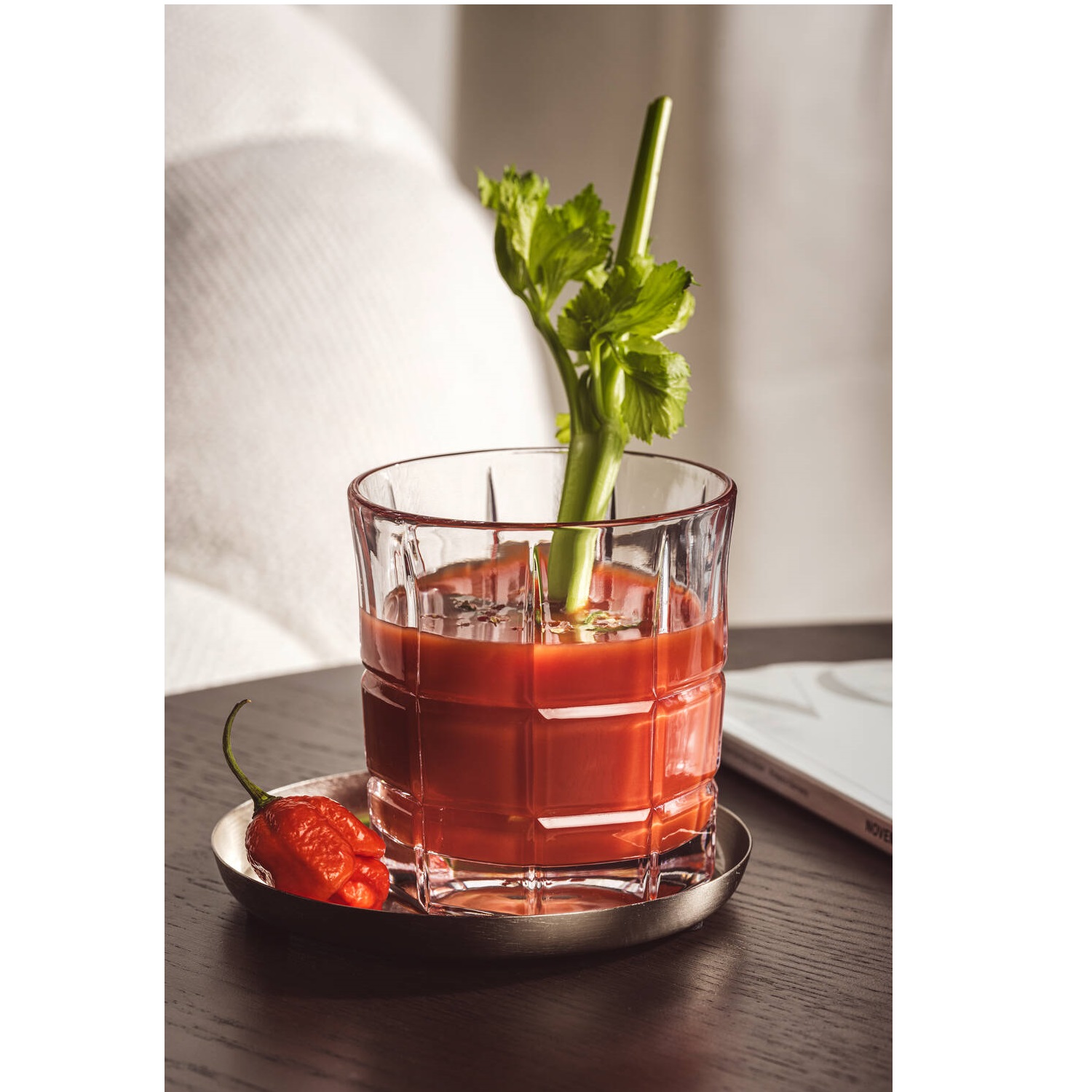 Spiritii nova lot de 4 verres taillés tumbler à whisky 35 cl - leonardo