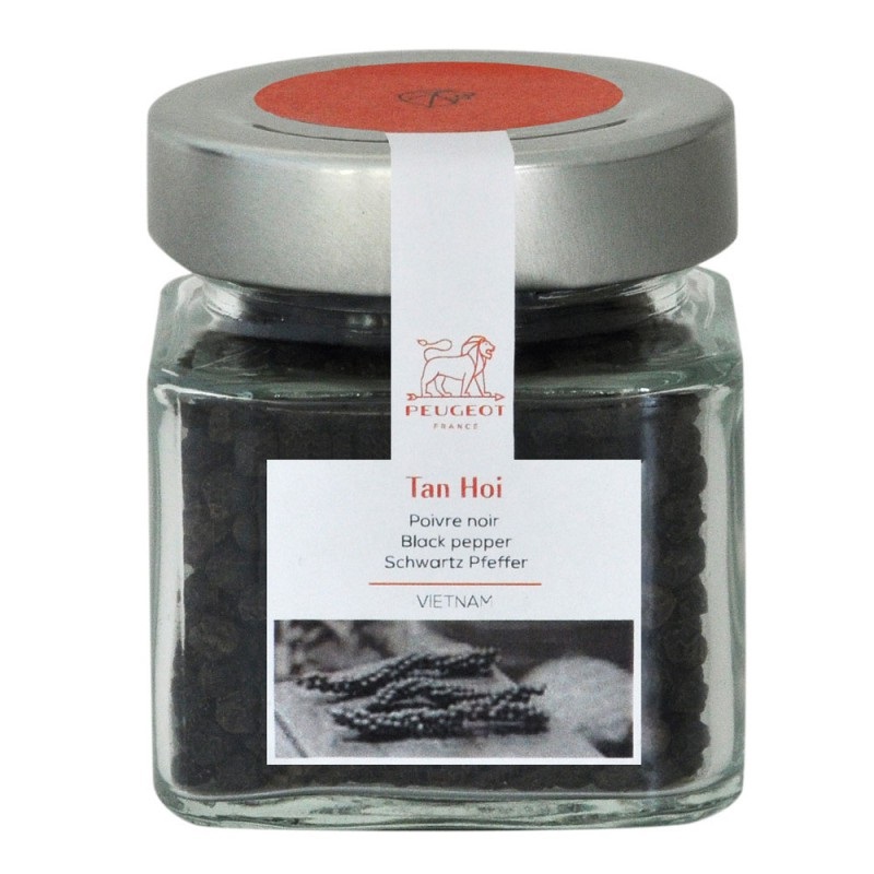 Paris u'select 18 cm coffret cadeau moulin a poivre + 70g de poivre tan hoi - peugeot saveurs