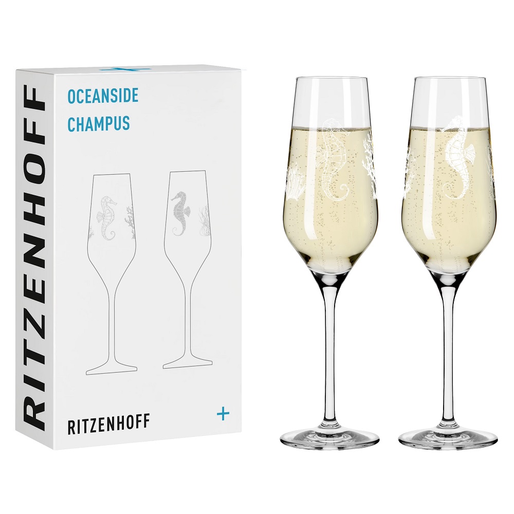 Lot de 2 verres a champagne romi hugelberg 2022 - ritzenhoff