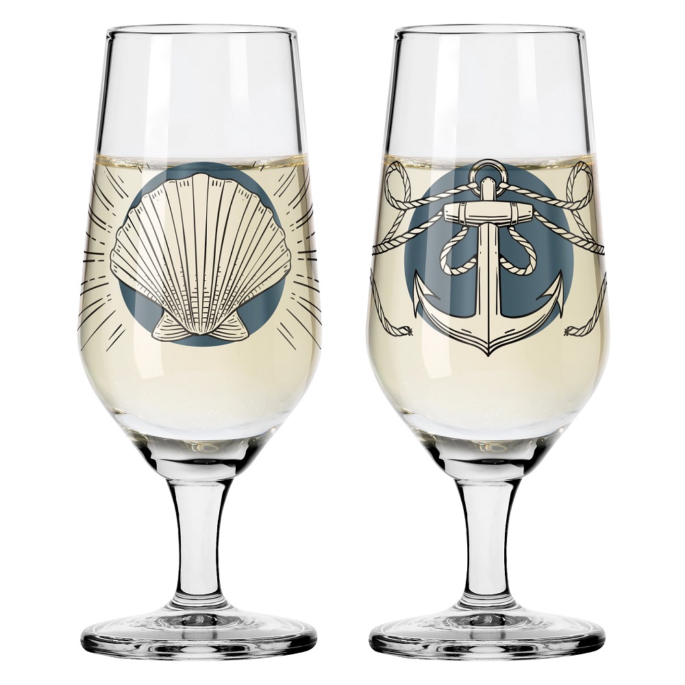 Lot de 2 verres a liqueur 55 ml brauzeit philippe harris 2023 - ritzenhoff