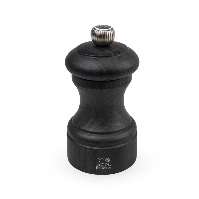Moulin a sel bistro 10 cm gris graphite - peugeot saveurs