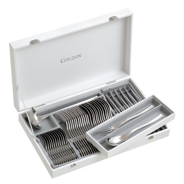 Ecrin vide 51 pieces en bois pour couverts standard - couzon