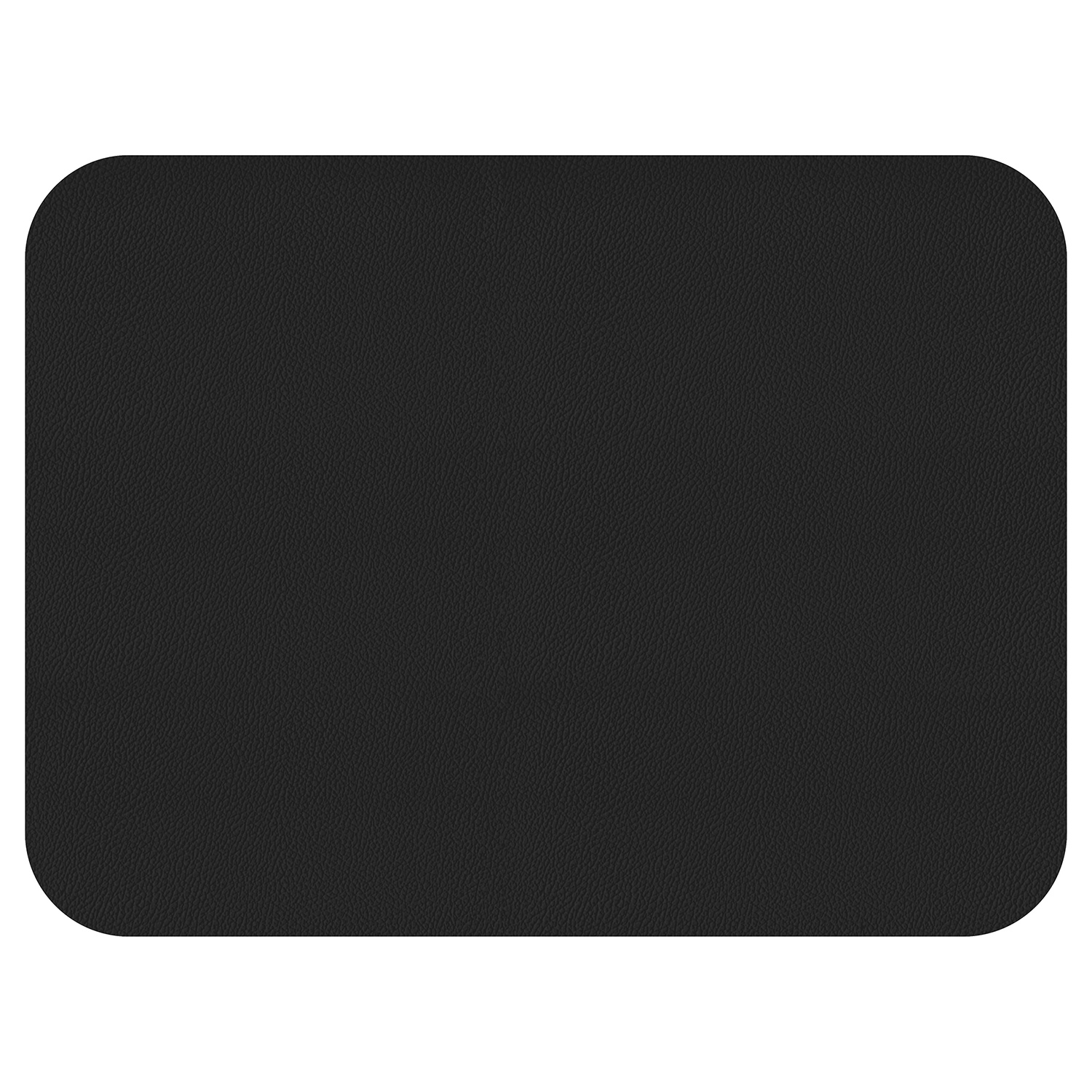 Lot de 2 sets de table rectangulaires en simili cuir réversible brique et noir - freeform