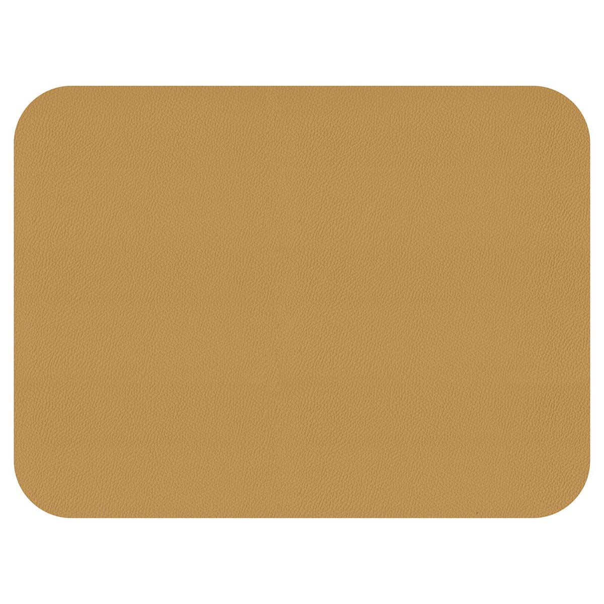 Lot de 2 sets de table rectangulaires en simili cuir réversible jaune moutarde et gris - freeform