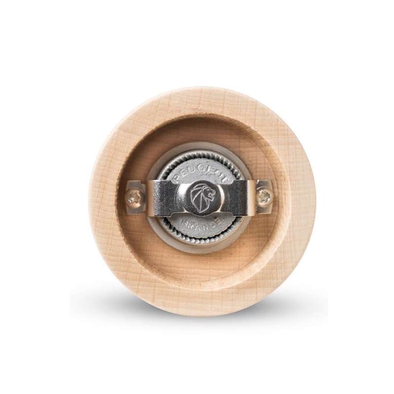 Moulin a poivre en bois bistro nature black 10 cm - peugeot saveurs