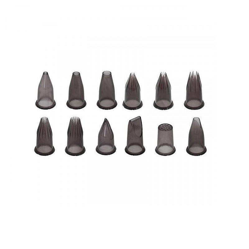 Coffret 12 douilles en tritan sur support ideal pour le tube - de buyer