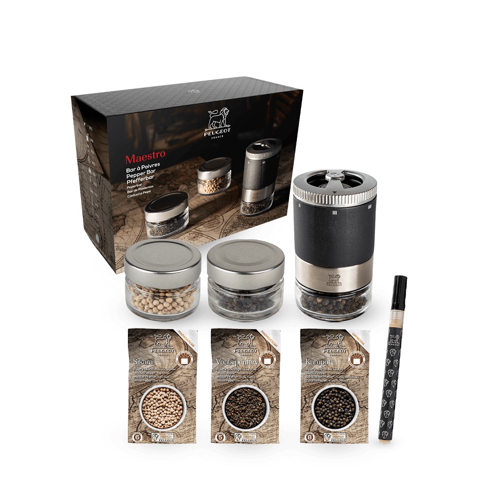 Maestro coffret bar a poivres - peugeot saveurs